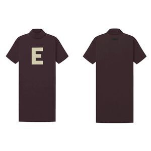 Fear of God Essentials Kids Girls Size 10 - 3/4 T-Shirt Dress Plum‎ NWOT